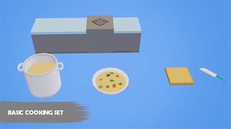 Cooking game set (vegetable soup) | GameDev Market