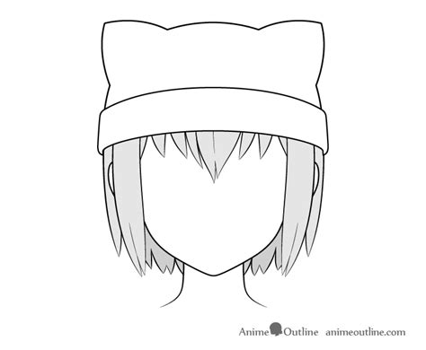 How to Draw Anime Hats & Head Ware - AnimeOutline