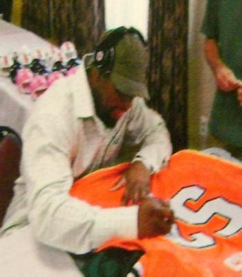 Ray Lewis autographed Jersey (University of Miami)