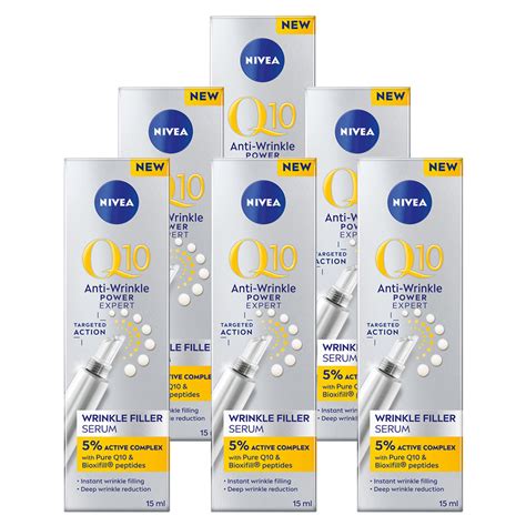 Nivea Q10 Anti Wrinkle Power Expert Targeted Wrinkle Filler Serum Case ...