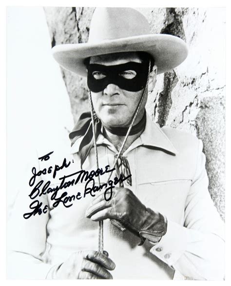 Hake's - "CLAYTON MOORE/BOB LIVINGSTON/JOHN HART" LONE RANGER SIGNED ...