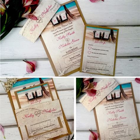 Spread the Word with Stylish and Original Beach Wedding Invitations – Beach Wedding Tips