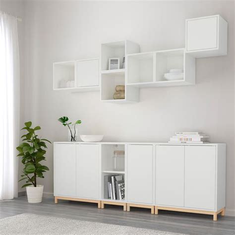 20 Practical Wall Ideas With Ikea EKET Cabinet – OBSiGeN