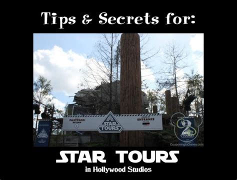 Star Tours in Hollywood Studios