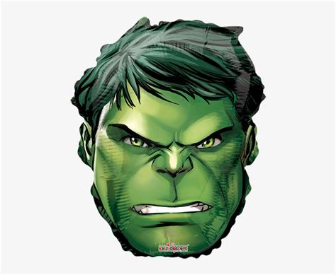 Avengers Assemble - Hulk Cartoon Face Transparent PNG - 600x600 - Free ...