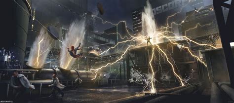 Marvel’s Spider-Man (PS4) Concept Art by Dennis Chan | Concept Art World | Marvel spiderman art ...