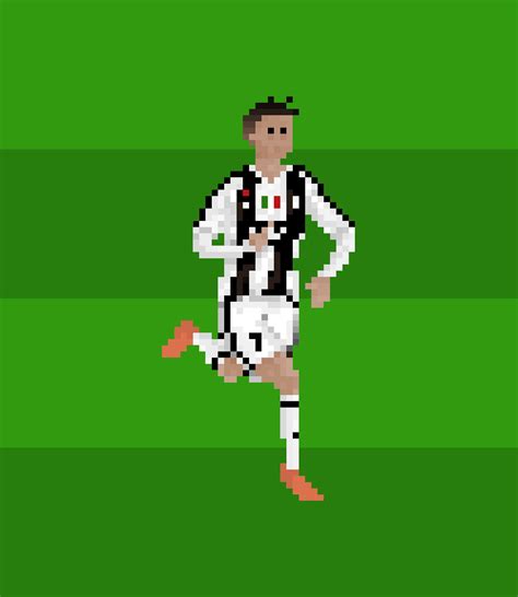 Retro Football Gaming Cristiano Ronaldo Print Juventus Fans - Etsy ...