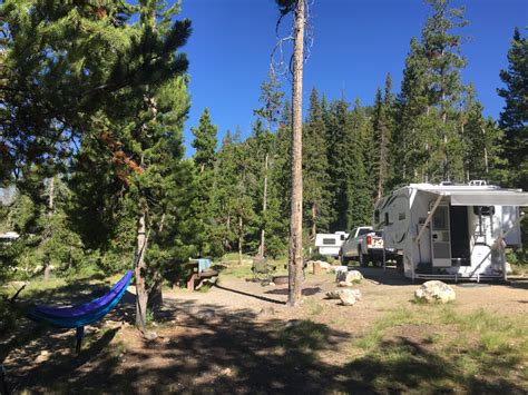 Camping at Lakeview Campground on Stanley Lake, Stanley Idaho - we ...