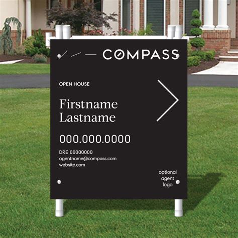 Open House Signs for Compass | Dee Sign®