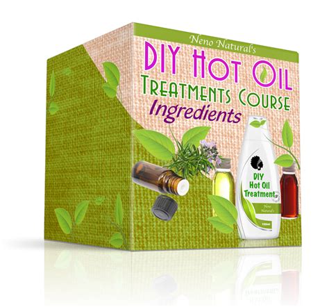 DIY Hot Oil Treatments - Course Ingredients List (free!)