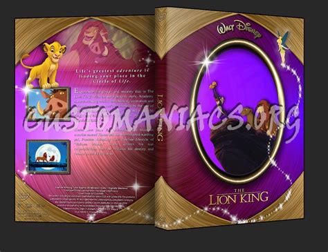 The Lion King dvd cover - DVD Covers & Labels by Customaniacs, id ...