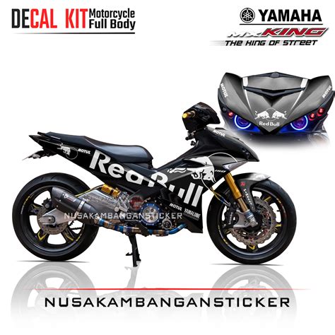 Decal Sticker Yamaha MX-King 150 Banteng Black Stiker full Body – Nusakambangan Sticker