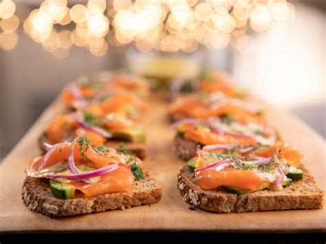 Smoked Salmon Tartines Recipe | Ina Garten | Food Network