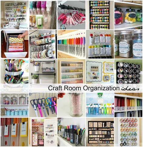 Craft Room Organization and Storage Ideas - The Idea Room