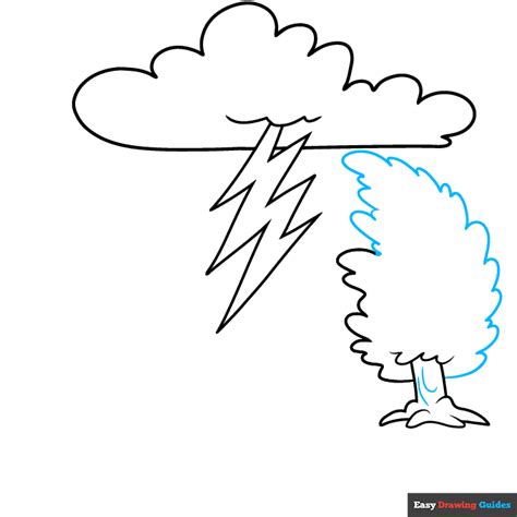 How to Draw a Thunderstorm - Really Easy Drawing Tutorial