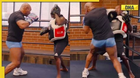 Watch: Mike Tyson winds back the clock with an impressive training video