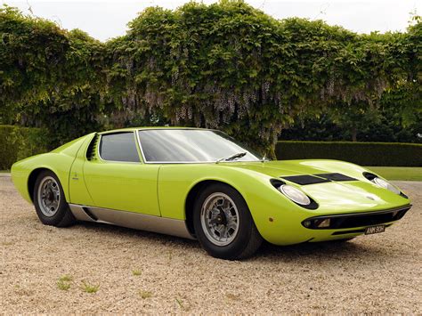 1970, Lamborghini, Miura, P400, S, Uk spec, Supercar, P400s, Classic Wallpapers HD / Desktop and ...