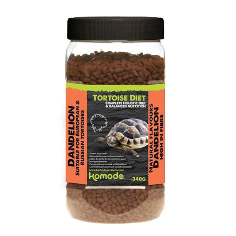 Komodo Tortoise Diet Dandelion Flavour 340g | Feedem