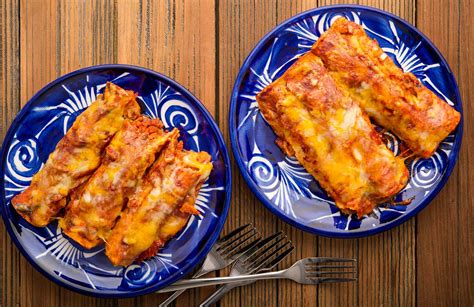 Enchiladas Rojas Recipe - New Mexico Red Chile Enchiladas