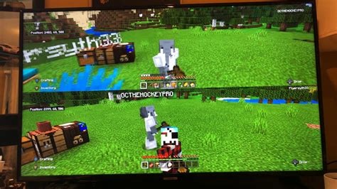 Minecraft split screen part 2 - YouTube