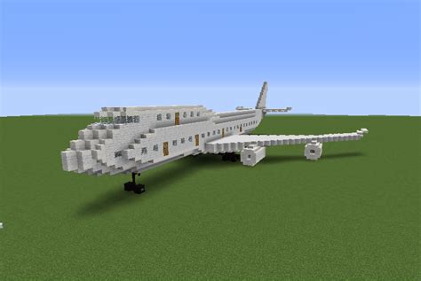 Boeing 747 - Blueprints for MineCraft Houses, Castles, Towers, and more ...