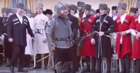 Ramzan Kadyrov celebrates Chechen women in full set of armour — New ...