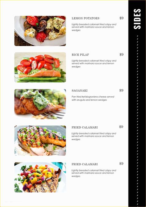 Free Catering Menu Templates for Microsoft Word Of 31 Free Restaurant ...