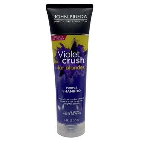 JOHN FRIEDA VIOLET Crush For Blondes Purple Shampoo 8.3 oz $11.99 ...