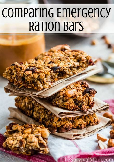 Comparing Emergency Ration Bars - Survival Mom