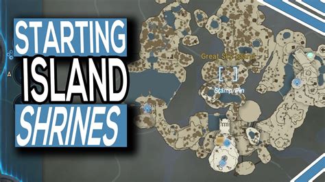 Where To Find All Shrines On Starting Island Tutorial In Zelda Tears of ...