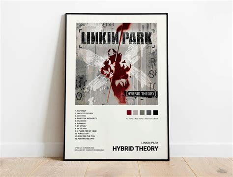 Linkin Park - Hybrid Theory Album Cover Poster | Architeg Prints