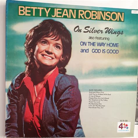 Betty Jean Robinson – On Silver Wings (1975, Vinyl) - Discogs