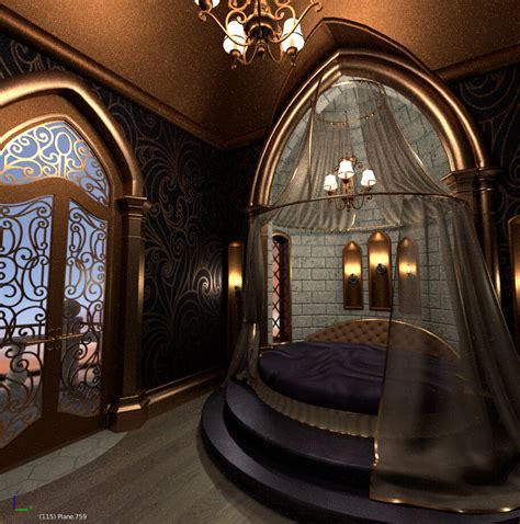 ArtStation - Castle Bedroom