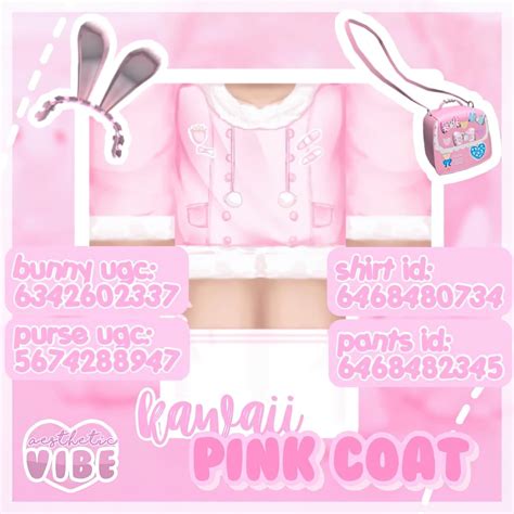 Four Pink Kawaii Roblox outfits with matching accessories in 2021 | Roblox, Coding clothes, Pink ...