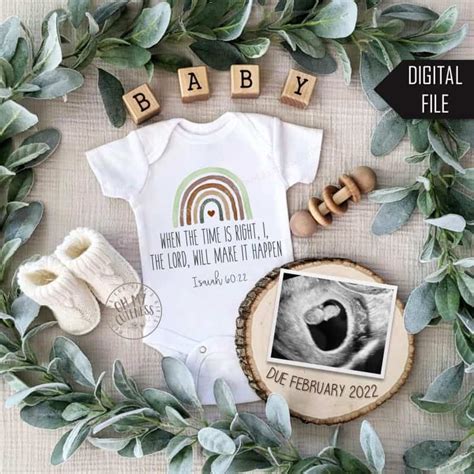 14 Unique Rainbow Baby Pregnancy Announcement Ideas To Surprise EVERYONE - Bless Our Littles