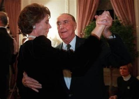 Sen. Strom Thurmond dances with the Austrian Ambassadors wife.