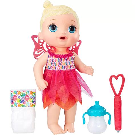 Blonde Baby Alive Face Paint Fairy Baby Doll | Party City