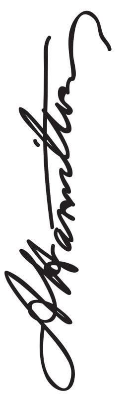 Alexander Hamilton's signature, rotated 90 degrees : notinteresting