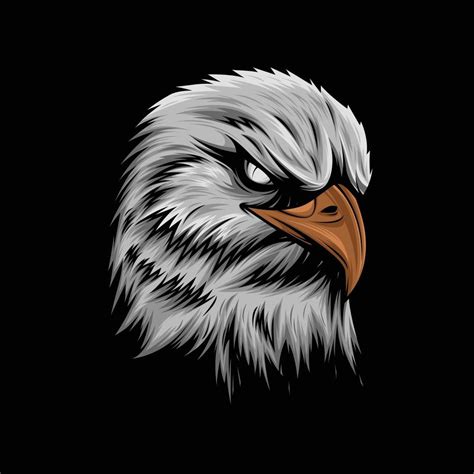 Angry Bald Eagle Vector Artwork 3238689 Vector Art at Vecteezy