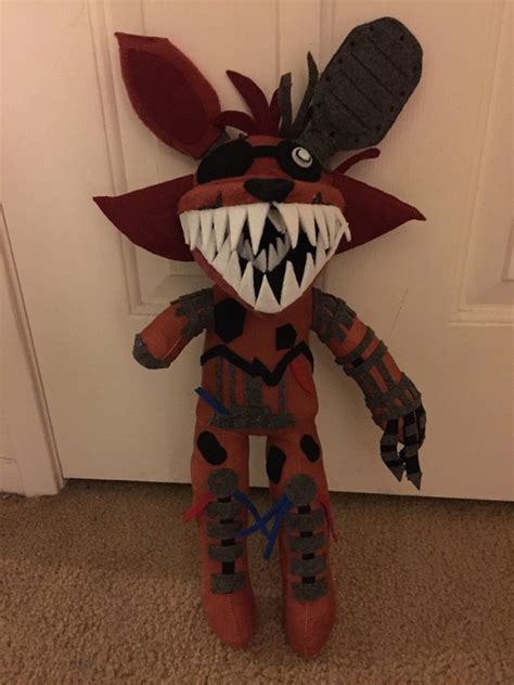 Phantom foxy plush from five nights at freddy's 3