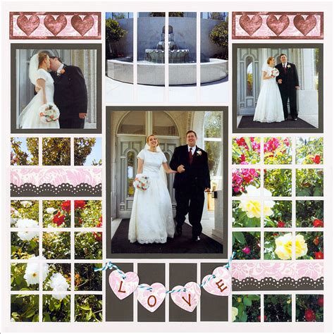 7 Beautiful Wedding Scrapbook Page Ideas You Need to Scraplift!