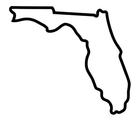 Free Florida State Outline Png, Download Free Florida State Outline Png ...