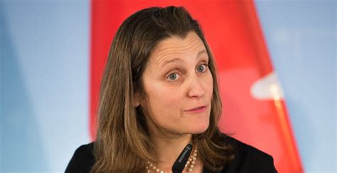 Canada's Deputy Prime Minister, Chrystia Freeland, was caught speeding ...