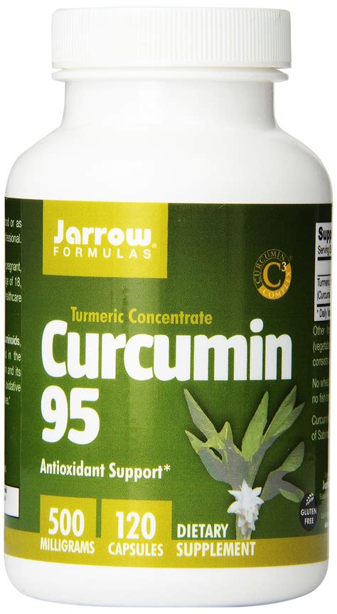 Amazon.com: Jarrow Formulas Curcumin 95, 500 mg, 120 Count: Health ...