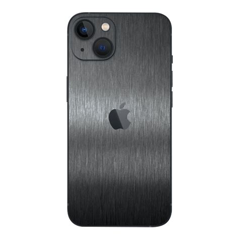 iPhone 13 BRUSHED TITANIUM Metallic Skin | Tempered glass screen protector, Iphone, Glass screen ...