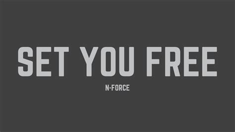 N-Trance - Set You Free (Lyrics) - YouTube