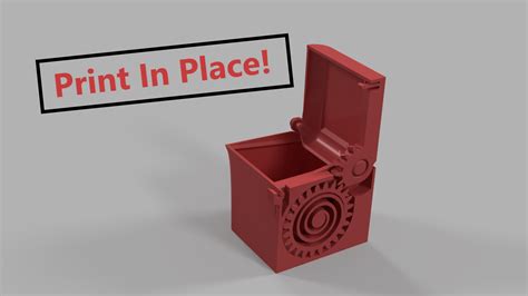 Free STL file PRINT-IN-PLACE SPRING LOADED BOX 📦・3D print design to ...