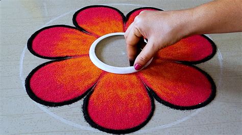 Designs For Flower Rangoli | Best Flower Site