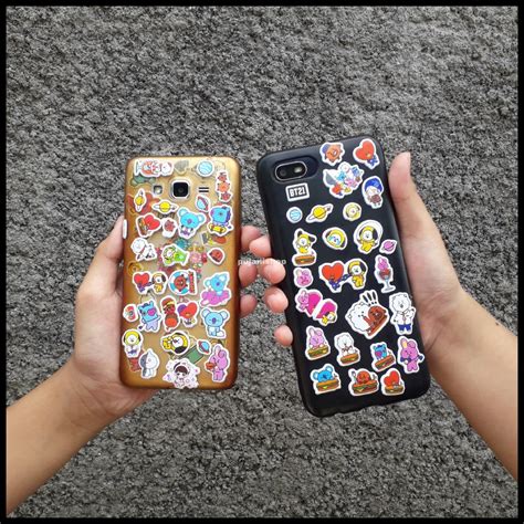 Hp Sticker Embossed BT21 BTS Characters | Shopee Philippines