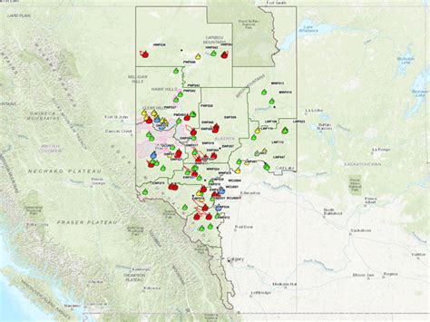 Alberta Canada Wildfires 2023 Map